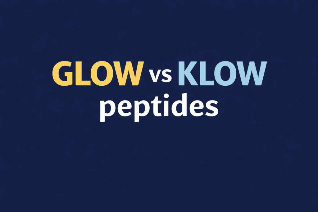 Glow vs Klow Peptides